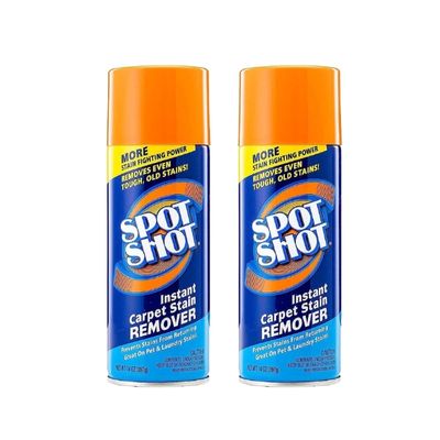 Instant Carpet Stain Remover Aerosol 14 oz can - 2 Pack