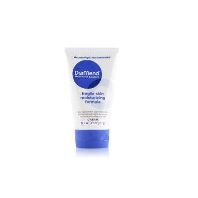 Dermend Specialized Fragile Skin Moisturizing Cream: Formula to Restore & Rejuvenate Mature Skin - Daily Moisturizer & Anti Wrinkle Cream for Firming & Strengthening Thin, Aging Skin - 4.5 Oz Tube